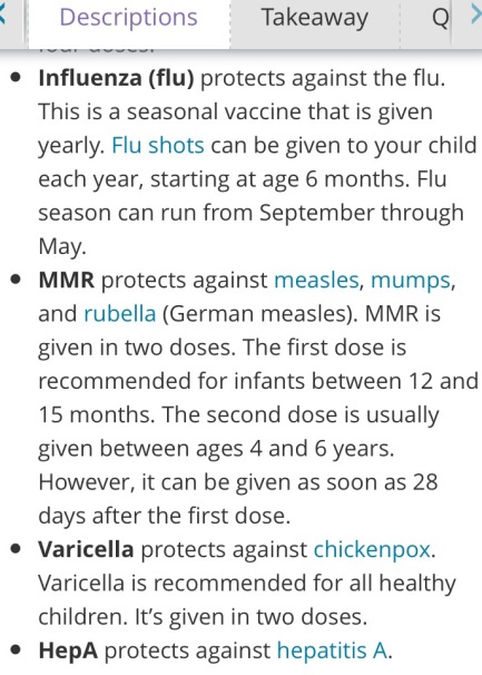 Timing and increase of our vaccines have debilitated our children.